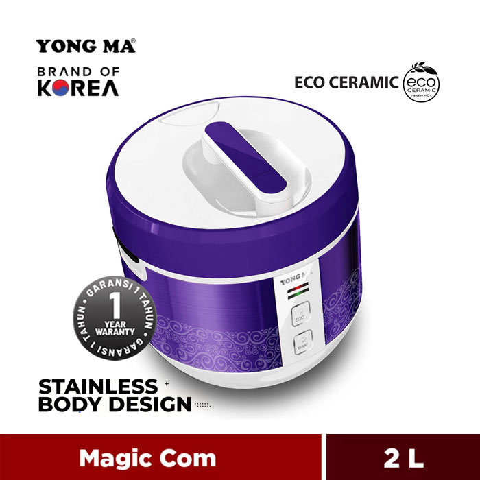 Yong Ma MagicCom Rice Cooker 2L YMC402 / SMC4023 - Ungu